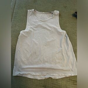 lululemon light blue running tank